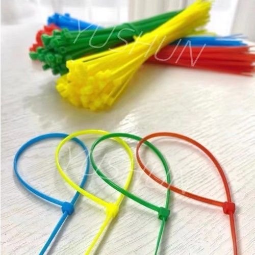 Todo el uno mismo de los tamaños que cierra el uso de nylon colorido de la atadura de cables para limitar los alambres