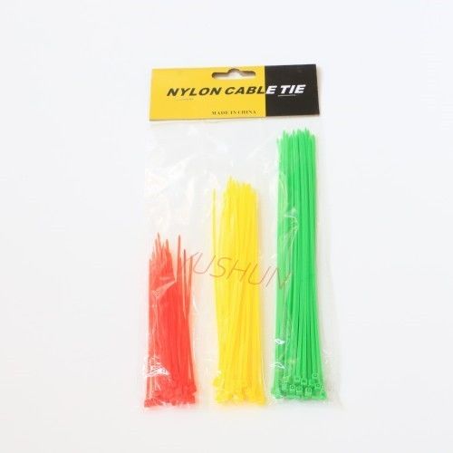 Los lazos de plástico de cable de nylon de autobloqueo duradero - OEM - Disponible en blanco o negro