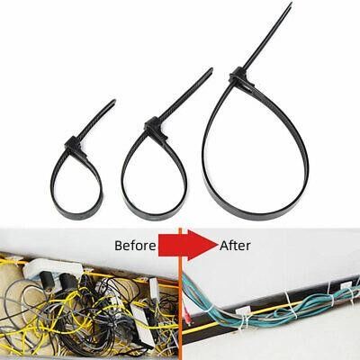 Los lazos de plástico de cable de nylon de autobloqueo duradero - OEM - Disponible en blanco o negro