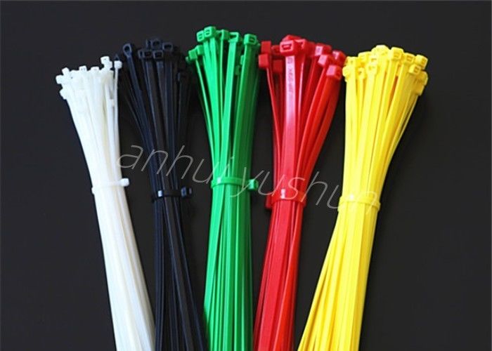 600 mm Cable de nylon de bloqueo automático corbatas de plástico Rango de temperatura -40°C a 85°C 100pcs/bolsa