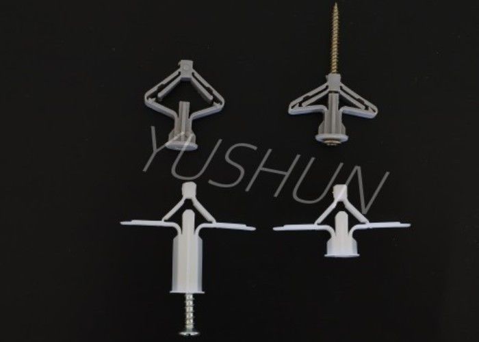 Uso del gris PP/PE 100pcs/bag del tornillo de enchufe de pared de Aircarft M13*35mm para la pared