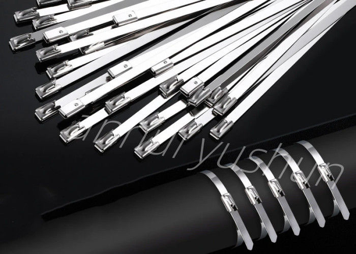 tipo inoxidable resistente de la hebilla de la atadura de cables SS316 de 700m m
