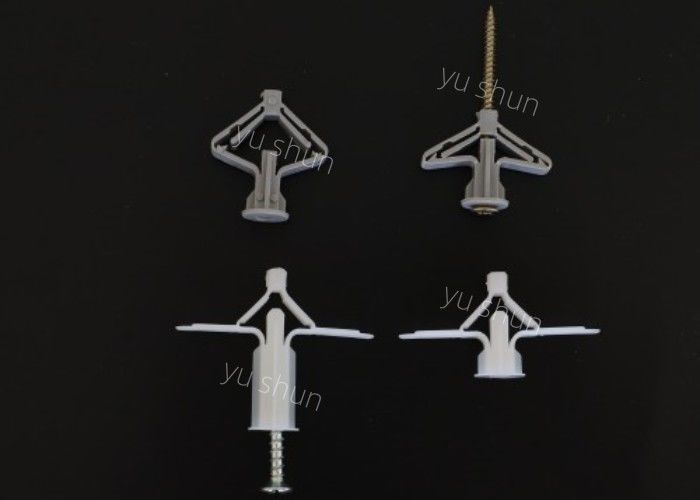 Uso del gris PP/PE 100pcs/bag del tornillo de enchufe de pared de Aircarft M13*35mm para la pared