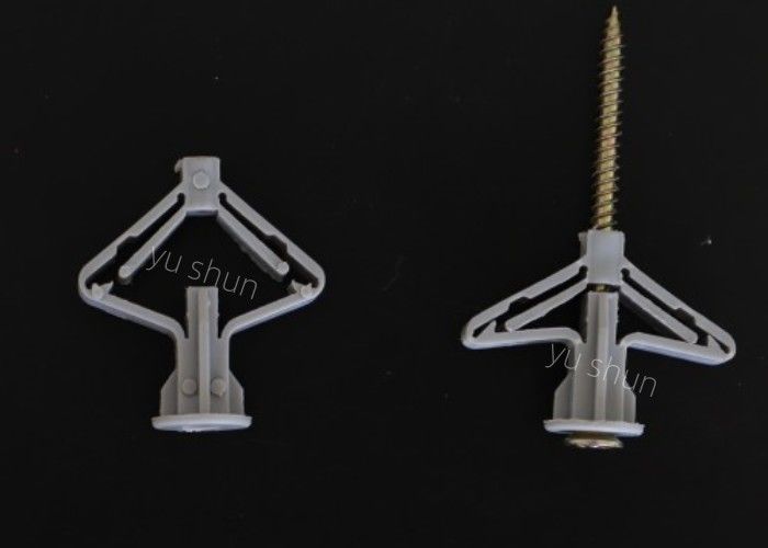 Uso del gris PP/PE 100pcs/bag del tornillo de enchufe de pared de Aircarft M13*35mm para la pared