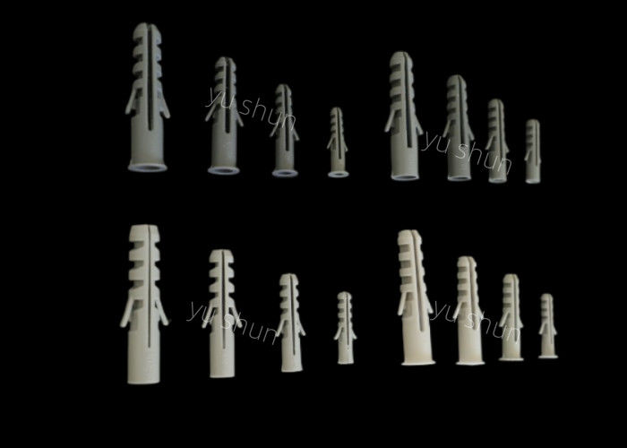 Tornillo de enchufe de nylon de pared de 5*25m m Grey Or Any Color Plastic/ancla de pared plástica conveniente para el yeso