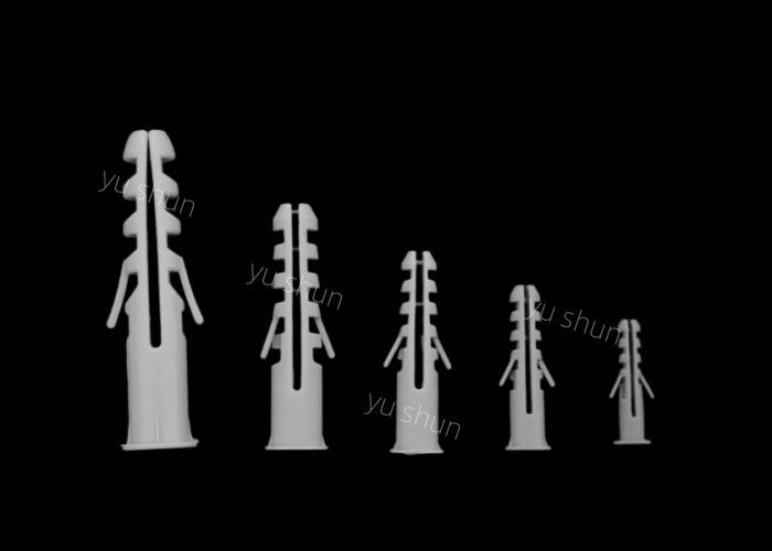 Ancla de pared de plástico versátil - 10 * 45 mm de tamaño para diversas aplicaciones