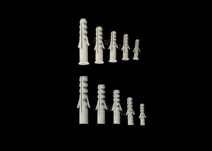 Ancla de pared de plástico versátil - 10 * 45 mm de tamaño para diversas aplicaciones