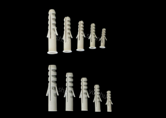 El ancla de pared plástica del enchufe de la sujeción 100pcs/bag o 25pcs/Bag blanco o el otro color