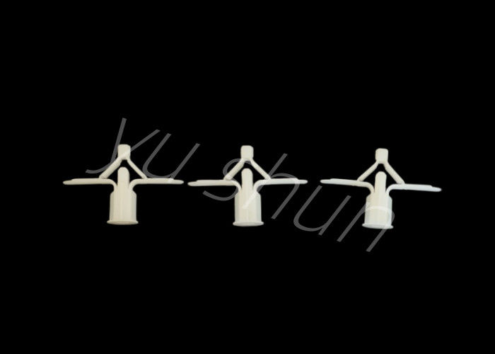 25pcs/bolsa Ancla de pared de plástico para instalaciones resistentes y confiables