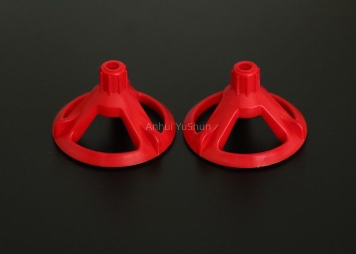 Baldosa de Pom Material Red Spin Doctor que nivela el sistema 2m m para la posición de la teja