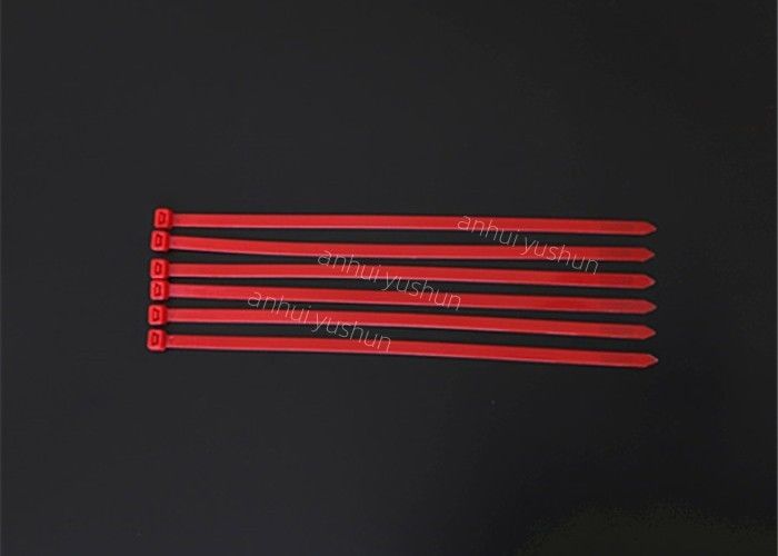 Retardante de llama UL94V-2 OEM de todos los tamaños Colorido de plástico de nylon de cable de corbata