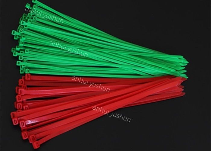 Retardante de llama UL94V-2 OEM de todos los tamaños Colorido de plástico de nylon de cable de corbata