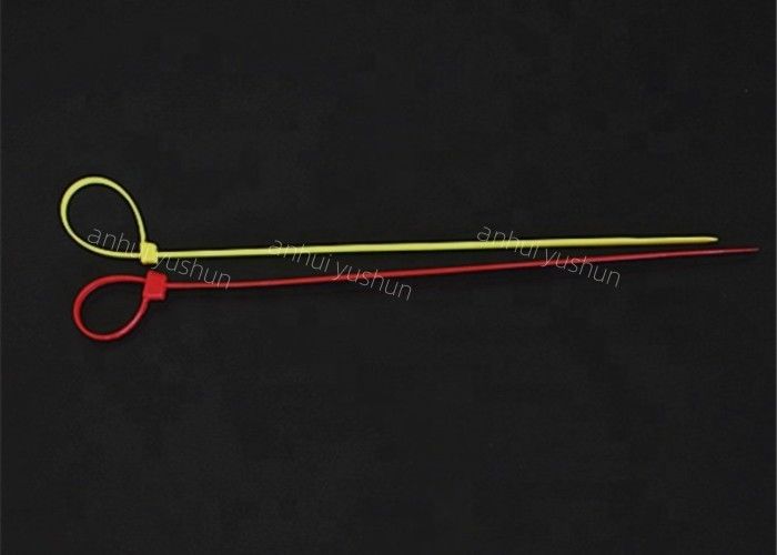 Gestión de alambre con alta resistencia de autobloqueo de cable de nylon de plástico para la seguridad