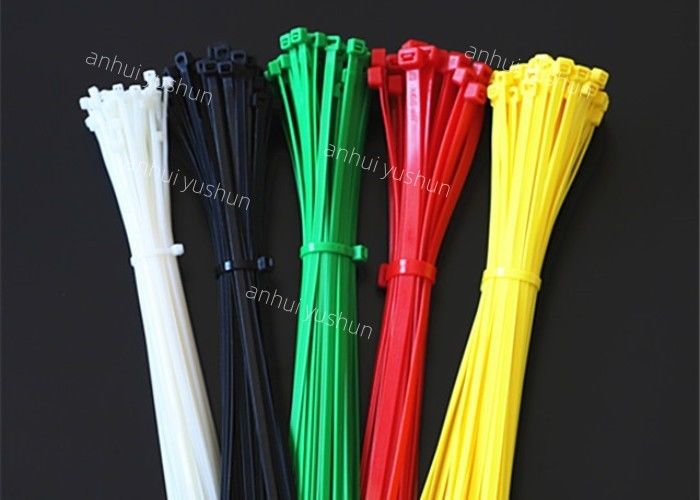 Gestión de alambre con alta resistencia de autobloqueo de cable de nylon de plástico para la seguridad