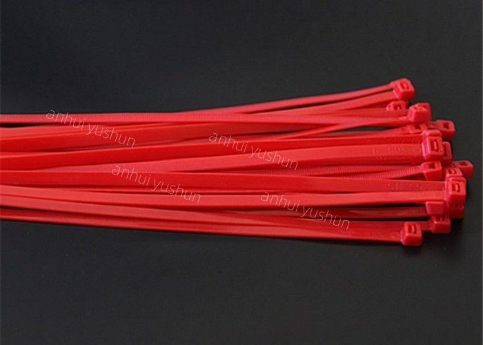 Colores de encargo de nylon negros resistentes ULTRAVIOLETA de la atadura de cables 200m m