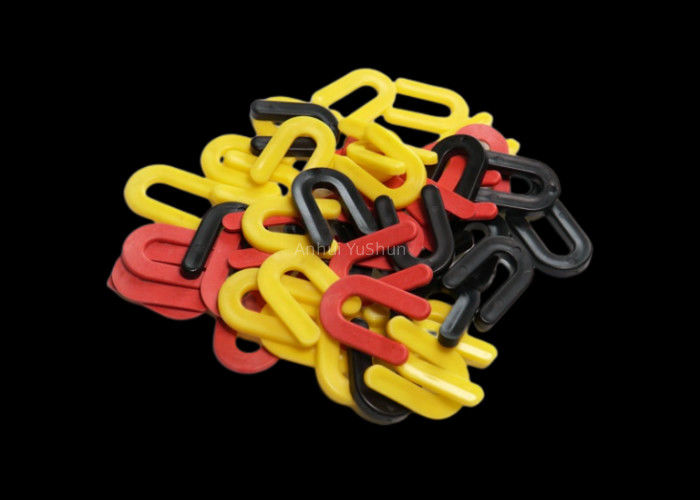 Shim Tile Spacers de herradura plástico negro 6m m para el piso y la ventana