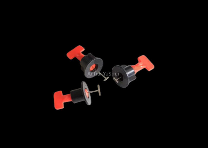 Sistema de nivelación de baldosas de plástico Clips tipo T de 1,5 mm para construcción e instalación de pisos