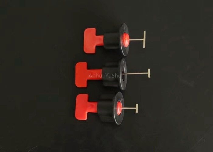 Sistema de nivelación de baldosas de plástico Clips tipo T de 1,5 mm para construcción e instalación de pisos