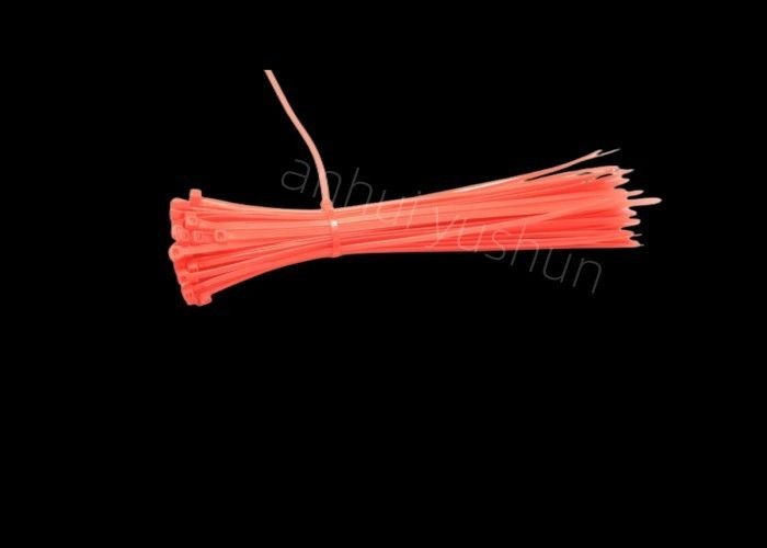 OEM plástico Nylon66 de la atadura de cables 200m m 250m m 300m m del cable Pa66 de la cremallera plástica de nylon de TieNylon