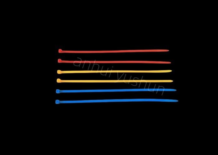 Tipo fabricantes de nylon de la hebilla de la atadura de cables del plástico transparente 200m m