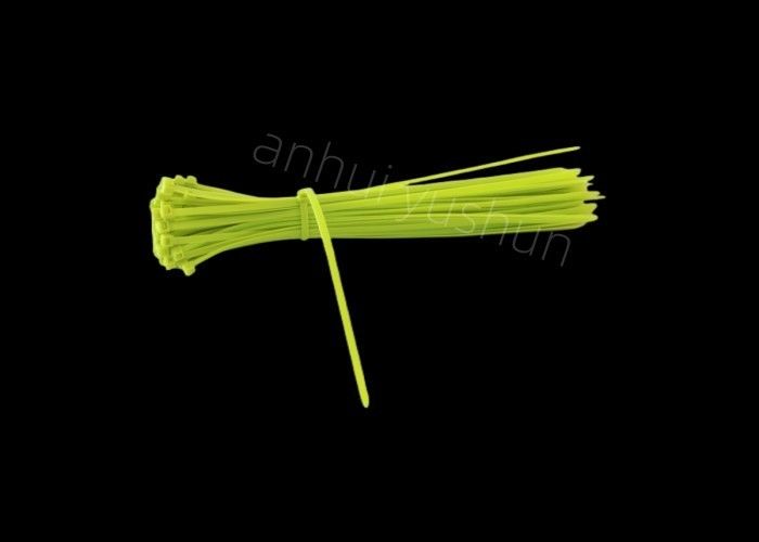 Gestión de cables con cable de nylon de bloqueo automático de lazos de plástico para una organización fácil
