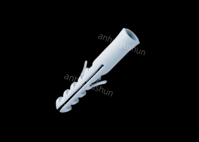 Ancla de pared de plástico de 45 mm disponible en blanco o en varios colores