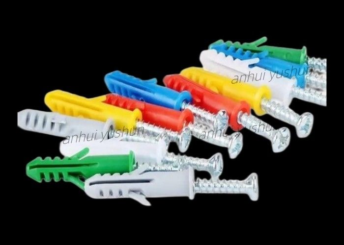 Tornillos de tapón de plástico de color gris de 25-75 mm 50 unids/bolsa para uso en venta para pared
