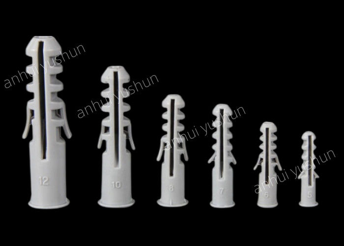 Enchufe de pared plástico de la extensión con el uso cónico plástico del ancla M6 M8 M10 M12 del tornillo para la pared