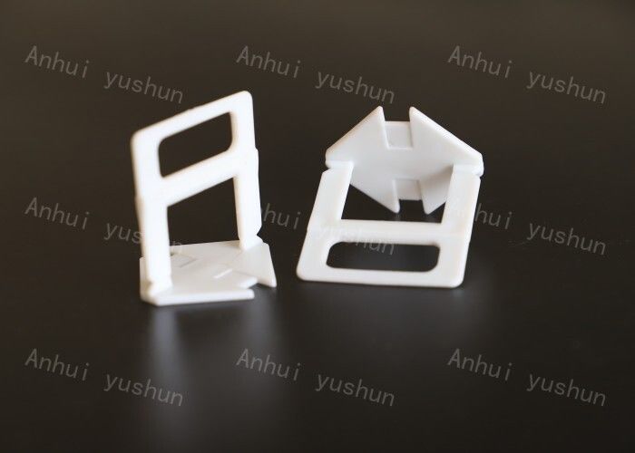 Clipes y cuñas de nivelación de azulejos de plástico 2.5mm / 3mm / 4mm / 5mm / 6mm / 7mm Sistema de nivelación de azulejos