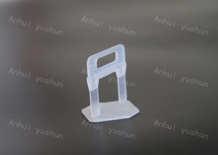 Clipes y cuñas blancas de 3,0 mm nivelador de uso para el material de suelo pp