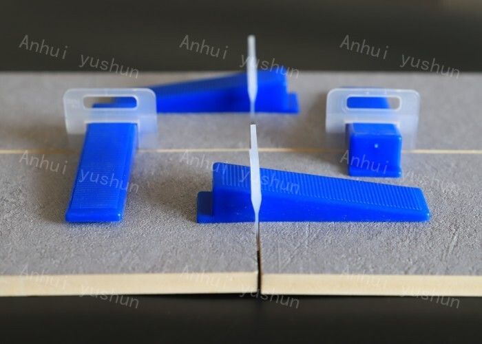 Clipes y cuñas de nivelación de azulejos de plástico 2.5mm / 3mm / 4mm / 5mm / 6mm / 7mm Sistema de nivelación de azulejos