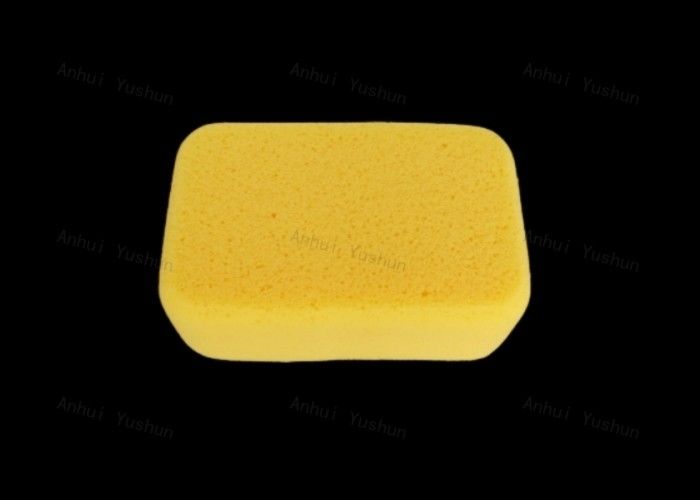 Esponja de lechada de azulejo mediano para limpiar y limpiar esponjas de color amarillo