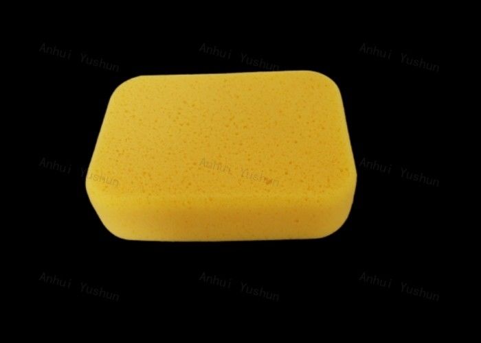 Limpieza profesional de la esponja de la lechada de la teja del rectángulo para el color amarillo de las tejas