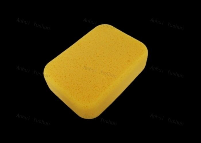 Esponja de lechada de azulejo mediano para limpiar y limpiar esponjas de color amarillo