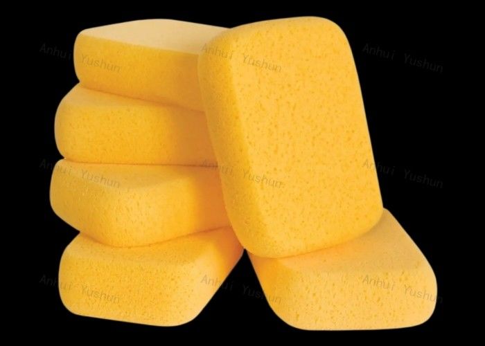 Limpieza profesional de la esponja de la lechada de la teja del rectángulo para el color amarillo de las tejas