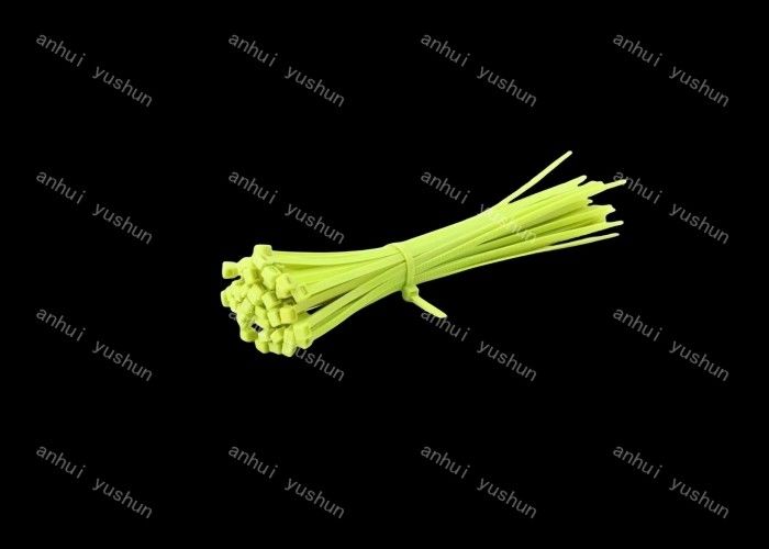 100pcs/bolsa Cable de plástico de nylon corbata retardante de llama UL94V-2 para el cable de paquete