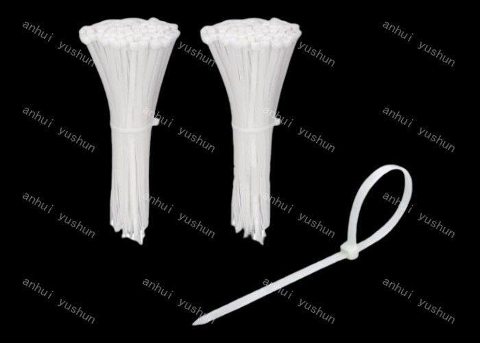 100pcs/bolsa Cable de plástico de nylon corbata retardante de llama UL94V-2 para el cable de paquete